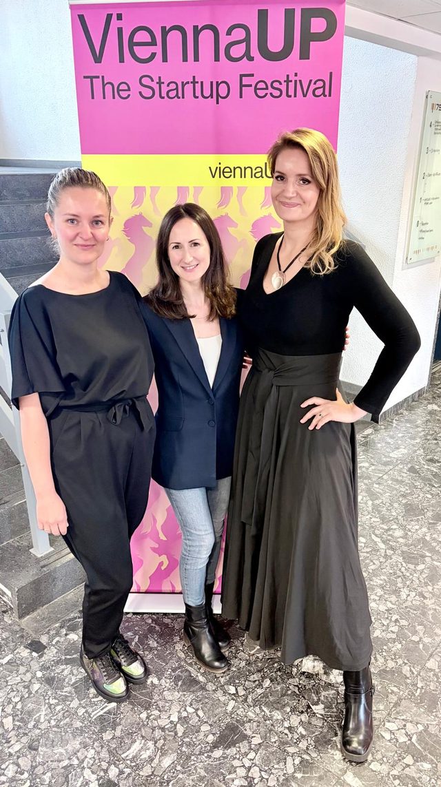 Das bloomnow-Team beim ViennaUP Startup Festival